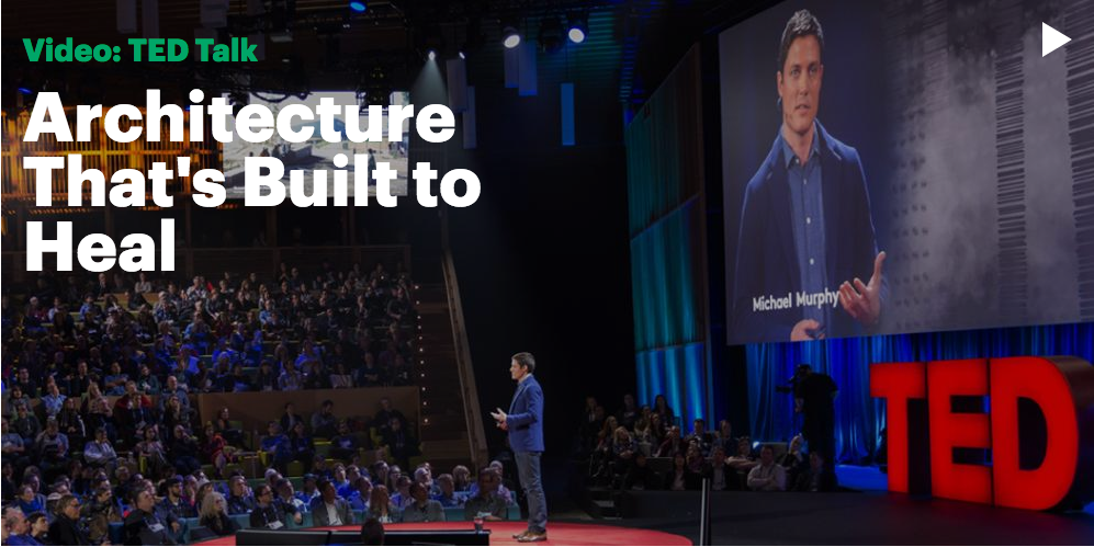 Architecture thats Built to Heal-TED talk Michael Murphy